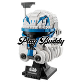 Captain Rex Helmet Building Blocks Set 854PCS Star Wars 501st Legion Commander Captain Rex Helmet / 854 Pieces Building